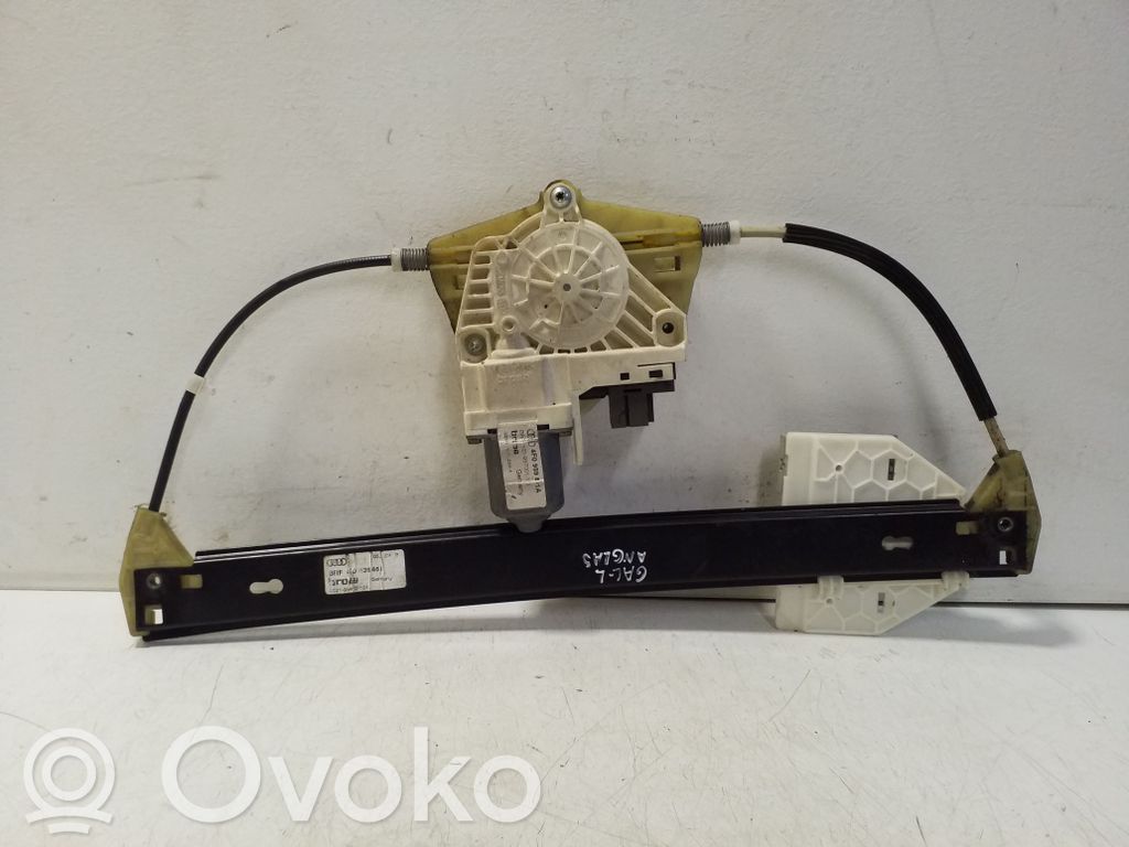 Audi A6 S6 C6 4F Regulador de puerta trasera con motor 
