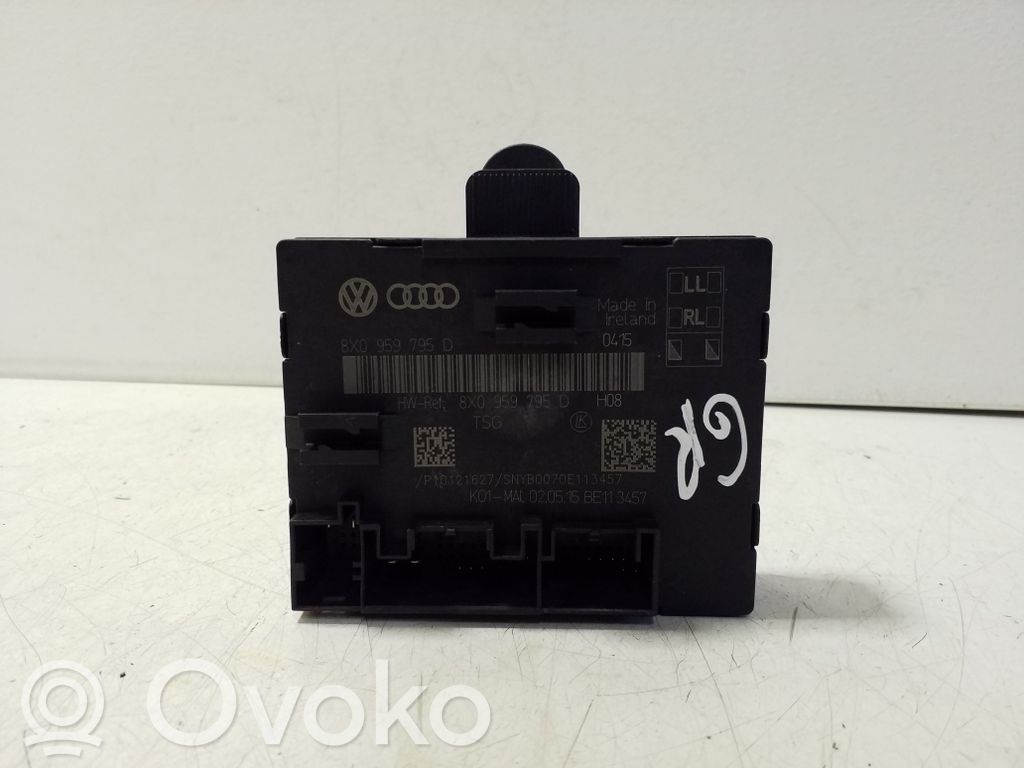 Unité de commande module de porte   8X0959795D