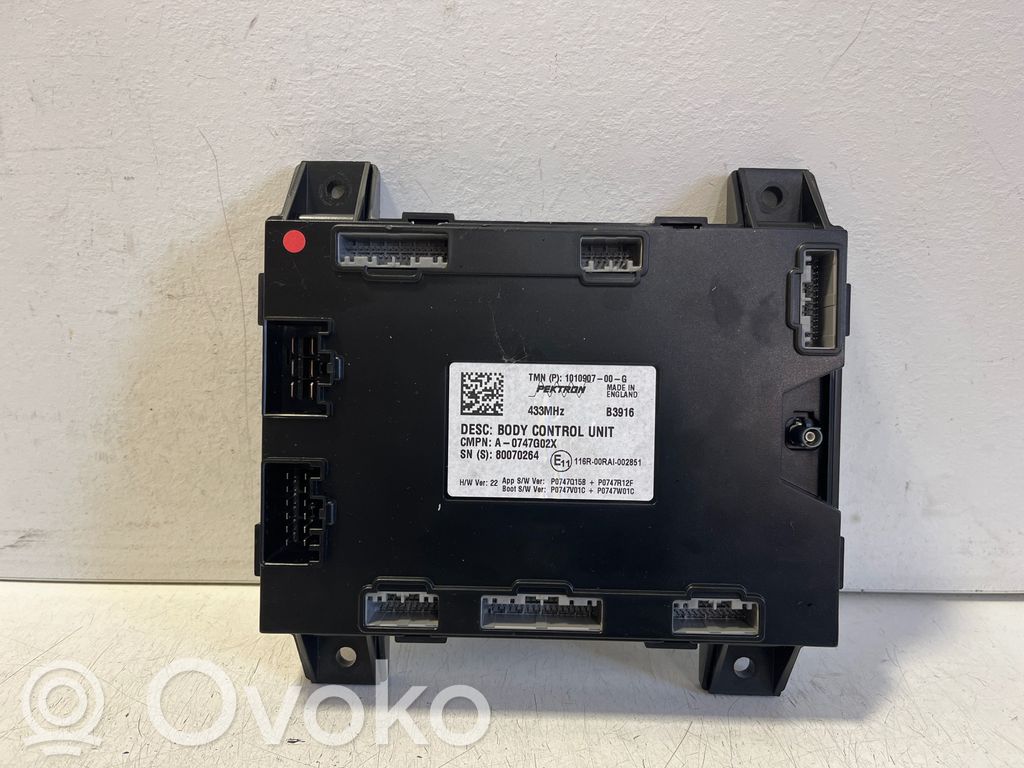 Tesla Model S Virsbūves modulis 