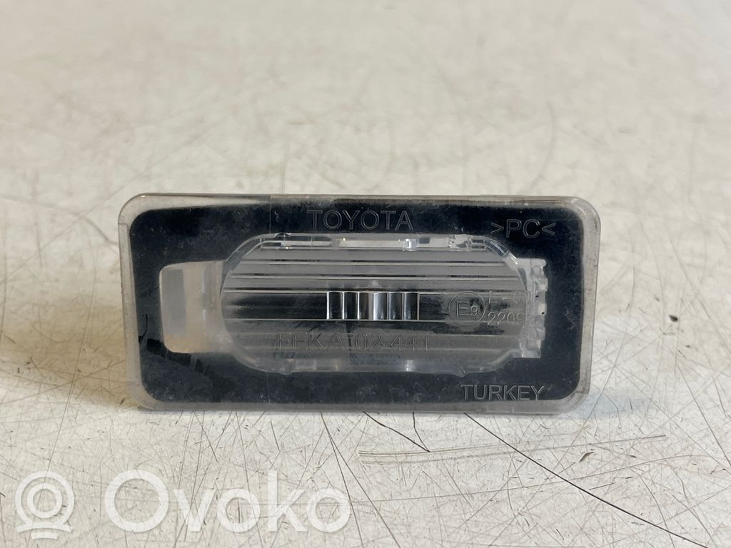 Toyota Corolla E210 E21 Kennzeichenbeleuchtung 