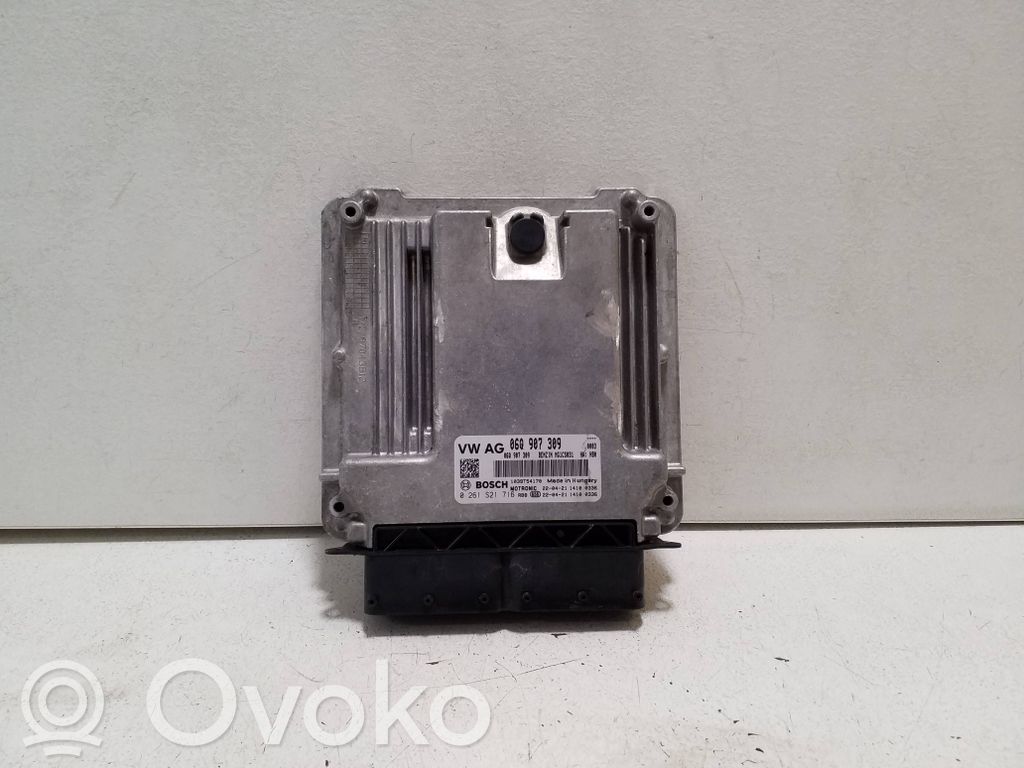 Unitate/modul de control motor   06Q907309,0261S21716