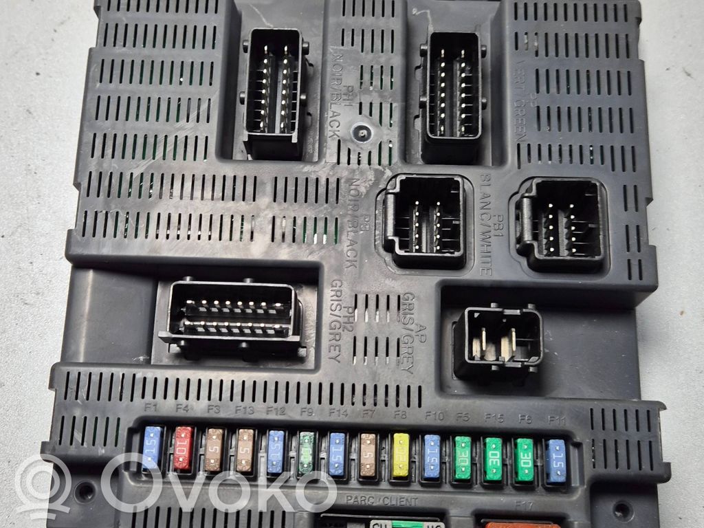 Citroen C3 Pluriel Fuse module 