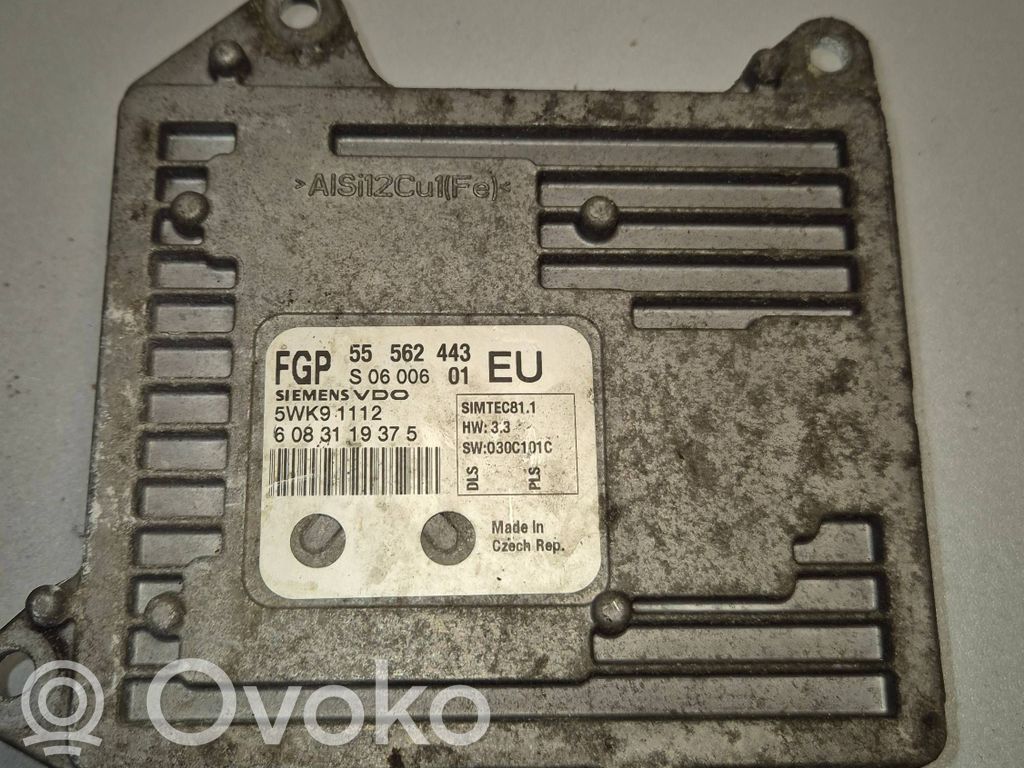 Opel Vectra C Engine control unit/module 