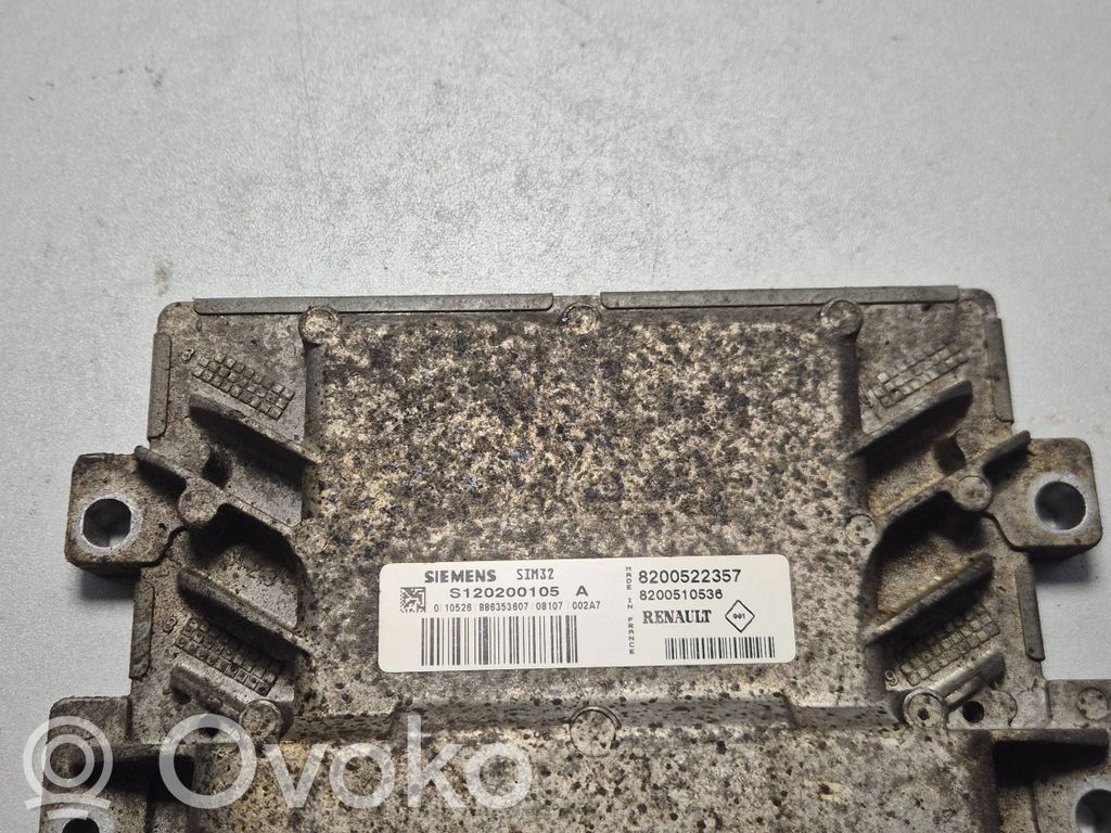 Engine control unit/module   8200522357,8200510536,S120200105