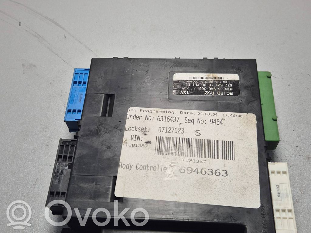 Mini One - Cooper Cabrio R52 Module confort 