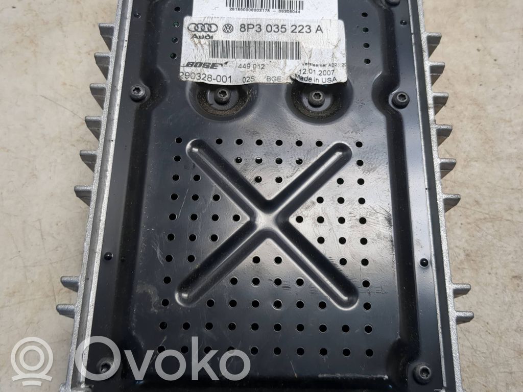 Audi A3 S3 8P Sound amplifier 