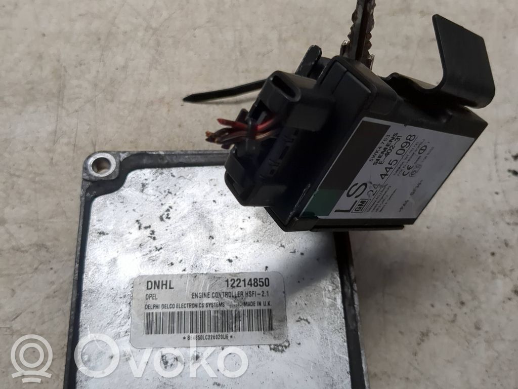 Opel Astra G Engine control unit/module 