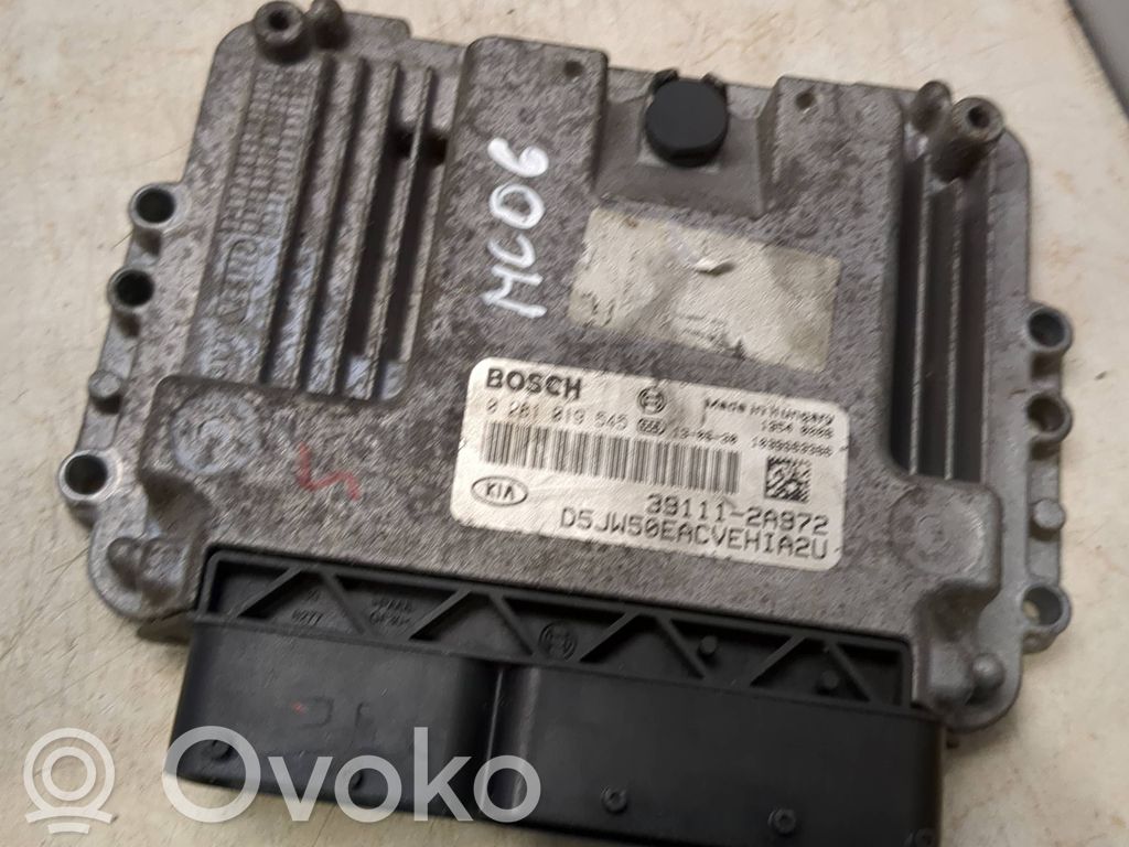 Engine control unit/module   0281019545,1039S63386,391112A972