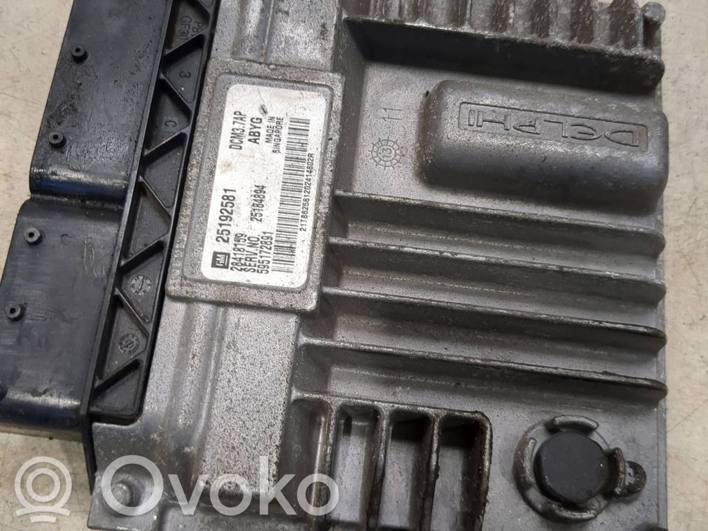 Opel Antara Engine control unit/module 