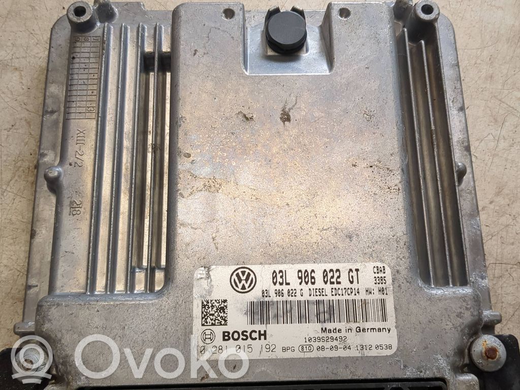 Volkswagen Golf VI Unitate/modul de control motor 