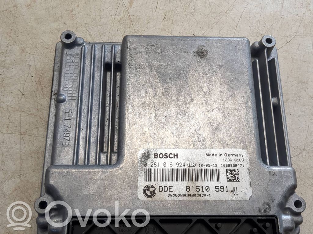 Engine control unit/module   0281016924,030596324,8510591