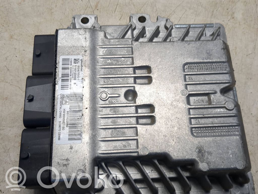 Engine control unit/module   S180123008B,9801622880,9666681180