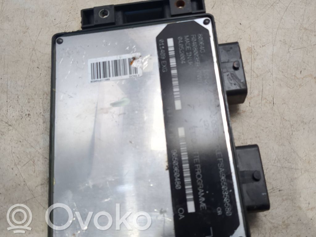 Citroen Berlingo Engine control unit/module 