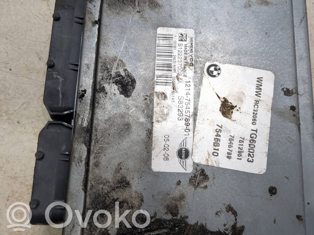 Mini One - Cooper Coupe R56 Engine control unit/module 