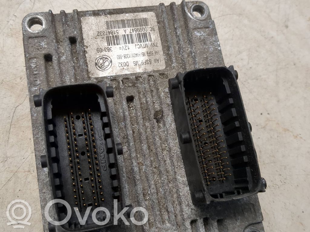 Fiat 500 Engine control unit/module 