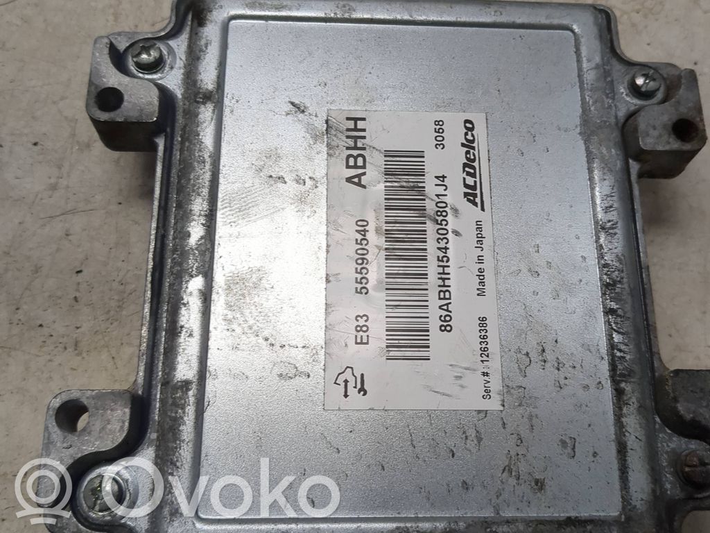 Opel Meriva B Engine control unit/module 