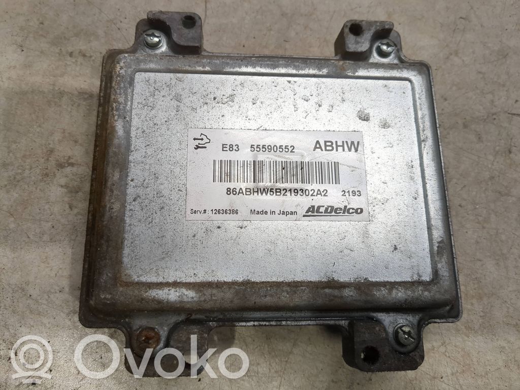 Opel Corsa D Engine control unit/module 
