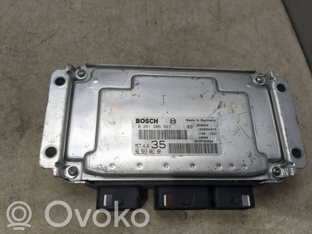 Peugeot 207 Engine control unit/module 