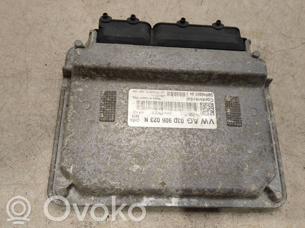 Skoda Fabia Mk2 (5J) Engine control unit/module 