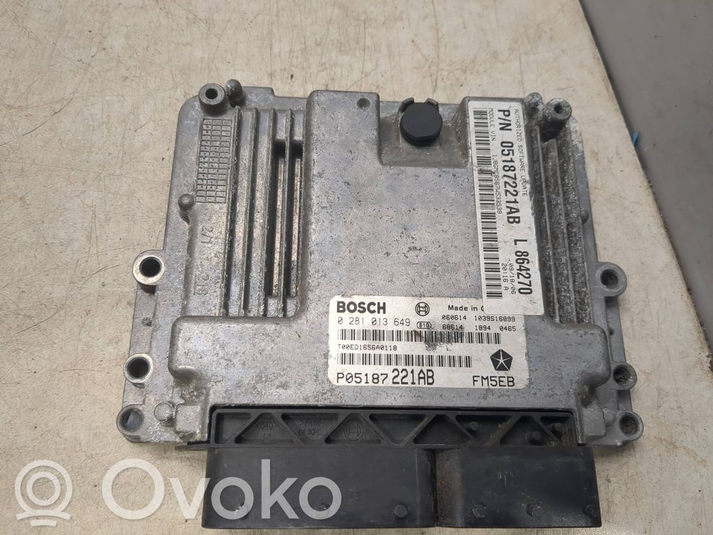 Jeep Grand Cherokee (WK) Engine control unit/module 