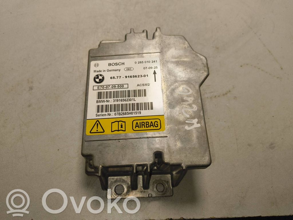 BMW X5 E70 Airbag control unit/module 