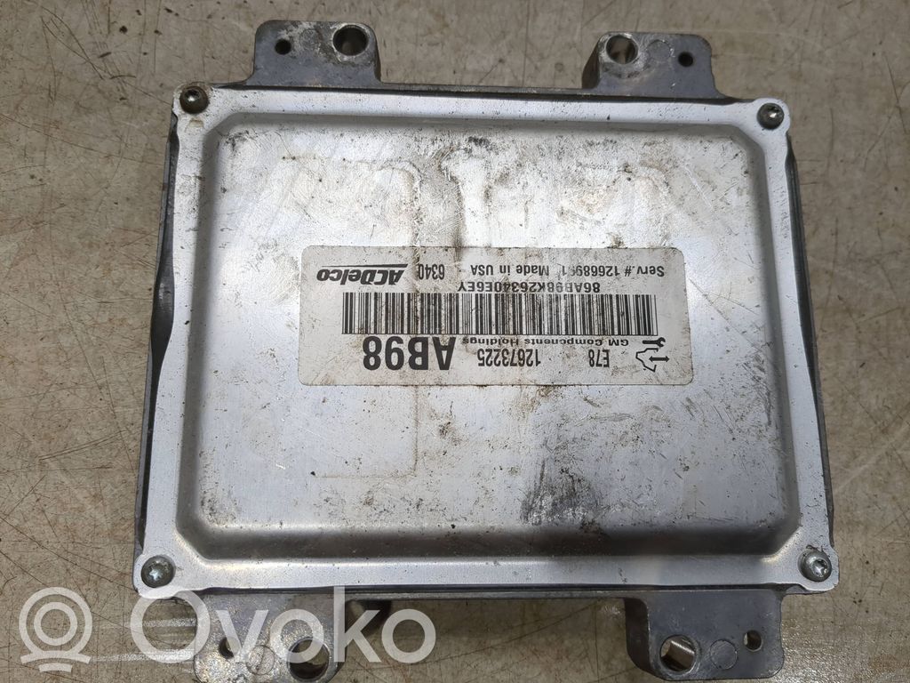 Opel Zafira C Engine control unit/module 