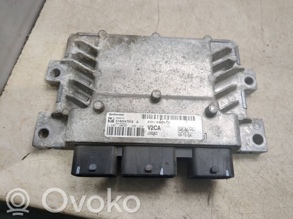 Ford Fiesta Engine control unit/module 