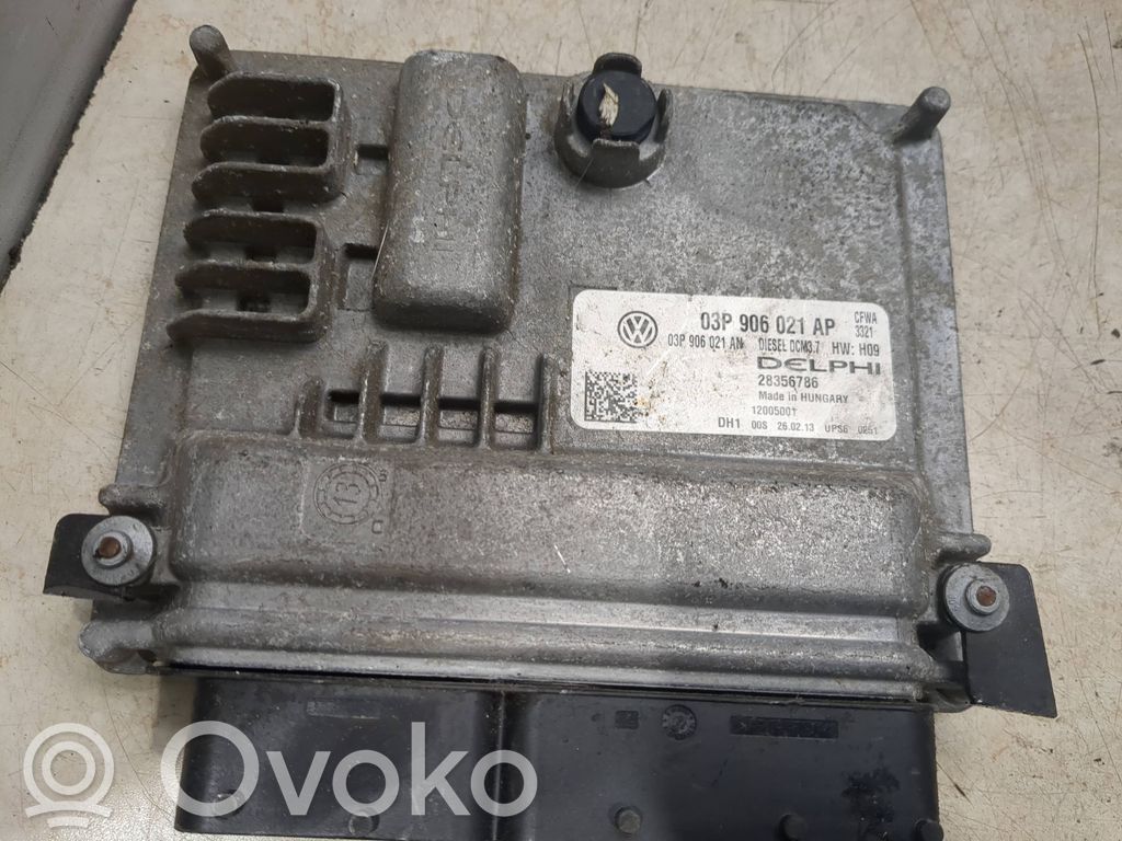 Skoda Fabia Mk2 (5J) Sterownik / Moduł ECU 