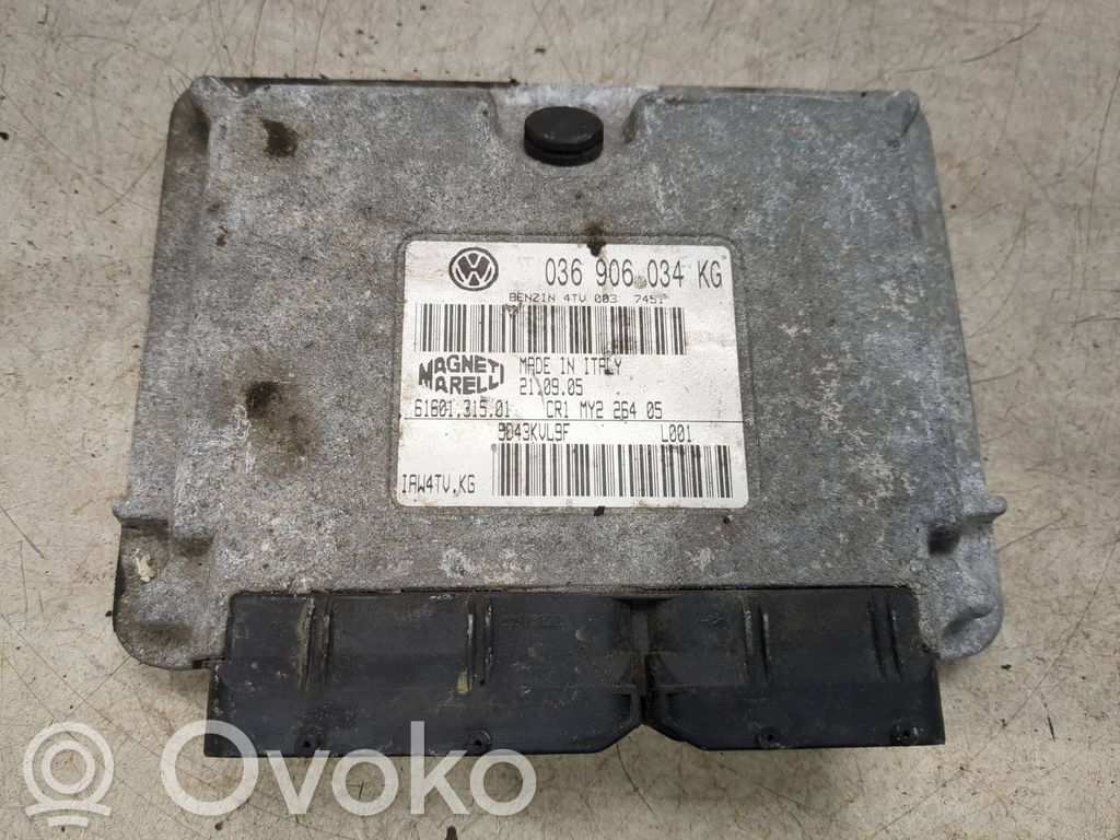 Volkswagen Polo IV 9N3 Engine control unit/module 