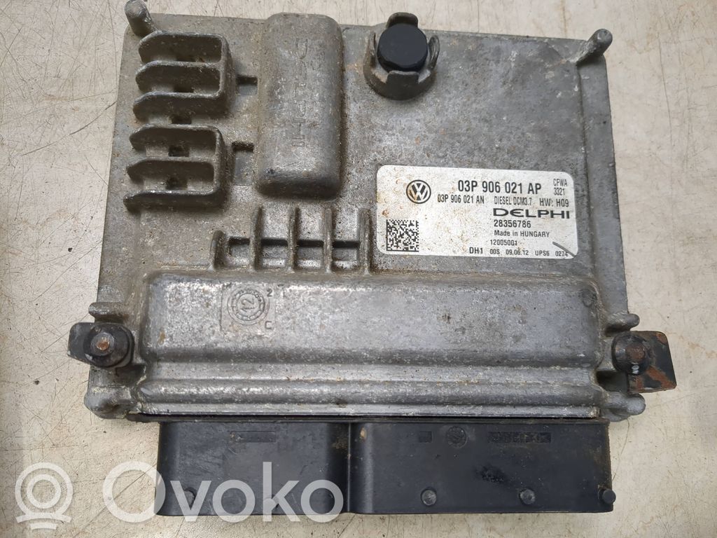 Skoda Fabia Mk2 (5J) Sterownik / Moduł ECU 