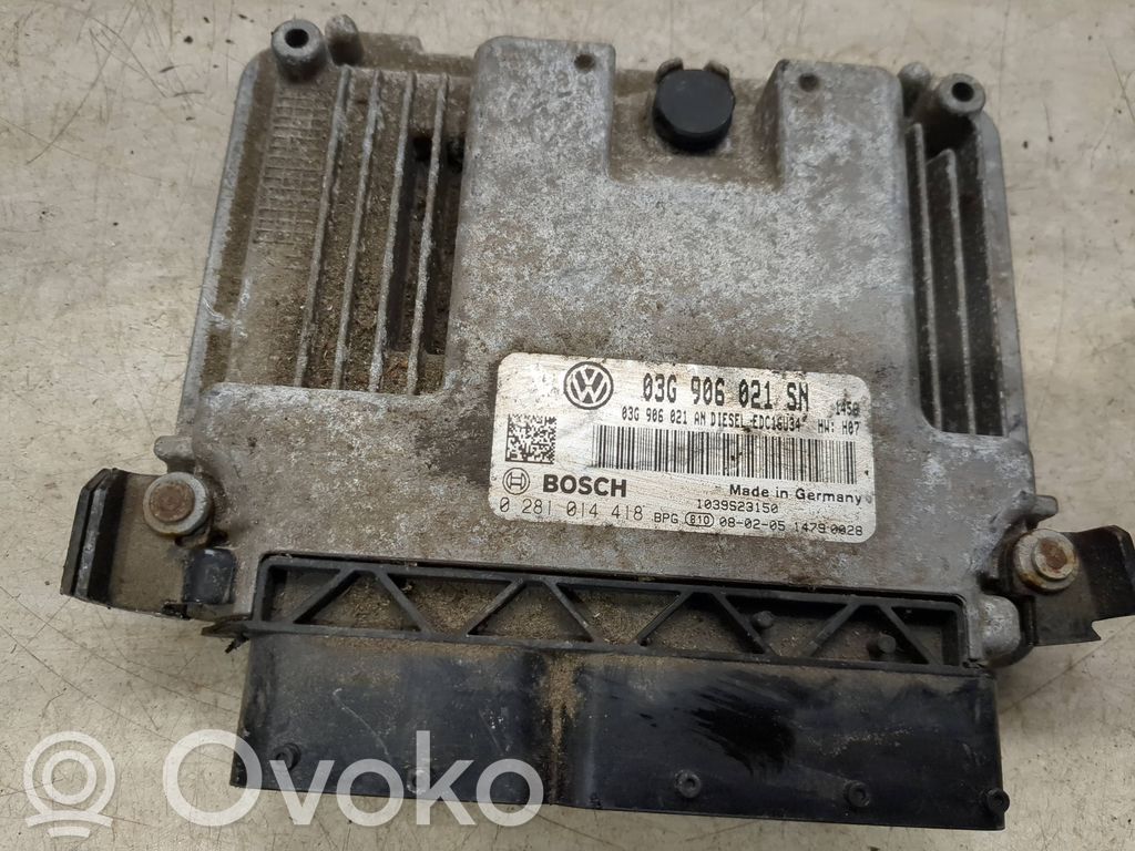 Seat Altea Engine control unit/module 