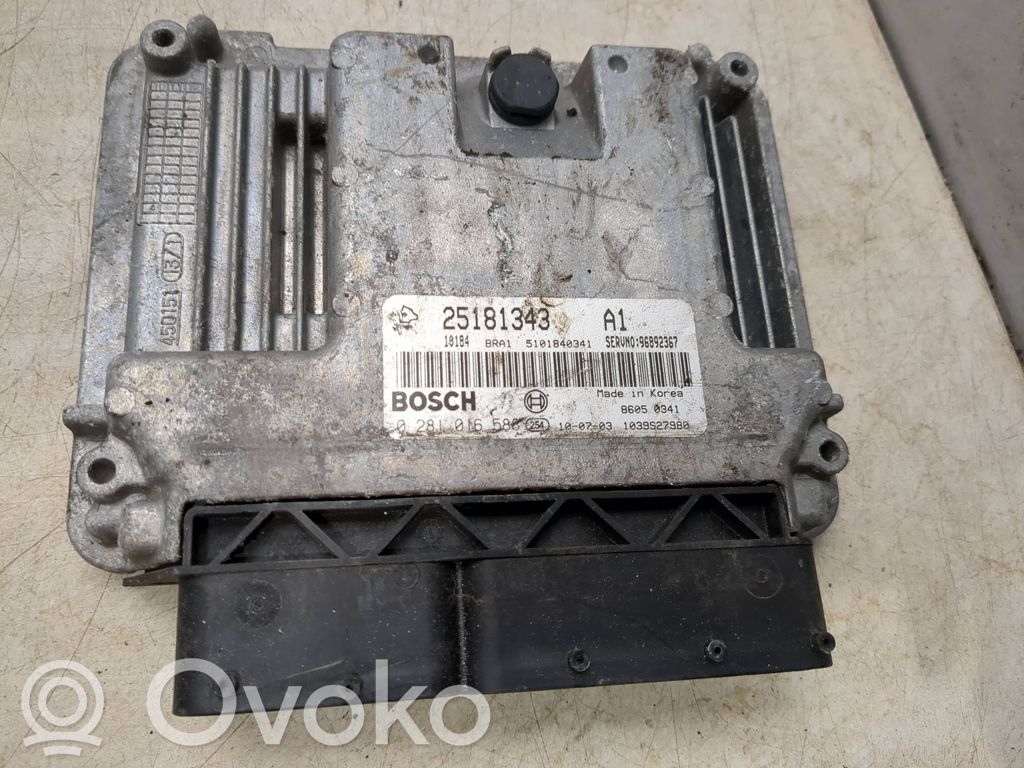 Opel Antara Engine control unit/module 
