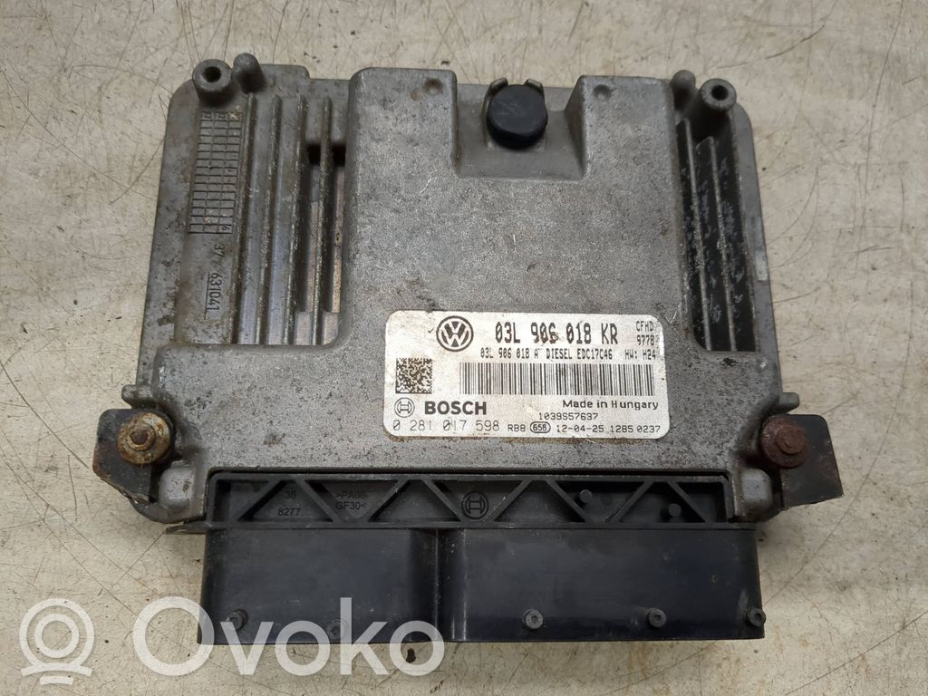 Seat Ibiza IV (6J,6P) Engine control unit/module 