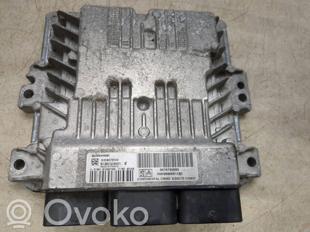 Peugeot 508 Engine control unit/module 