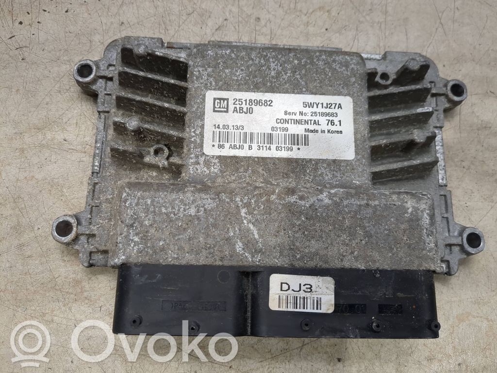 Chevrolet Orlando Engine control unit/module 