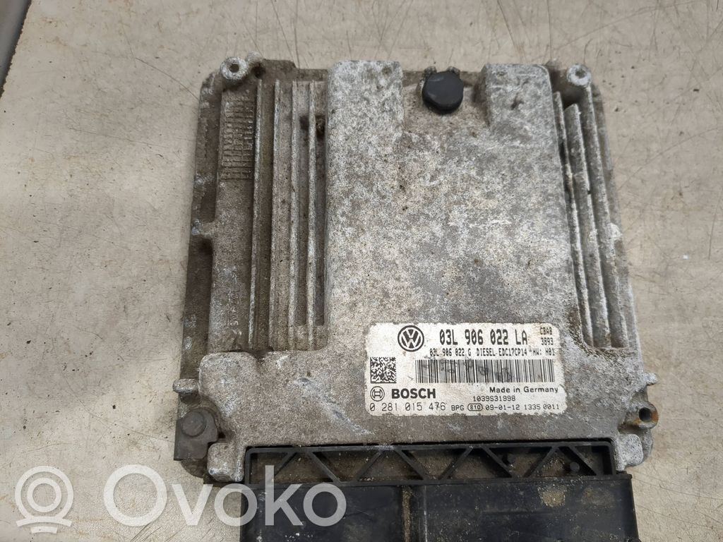 Volkswagen Golf VI Engine control unit/module 