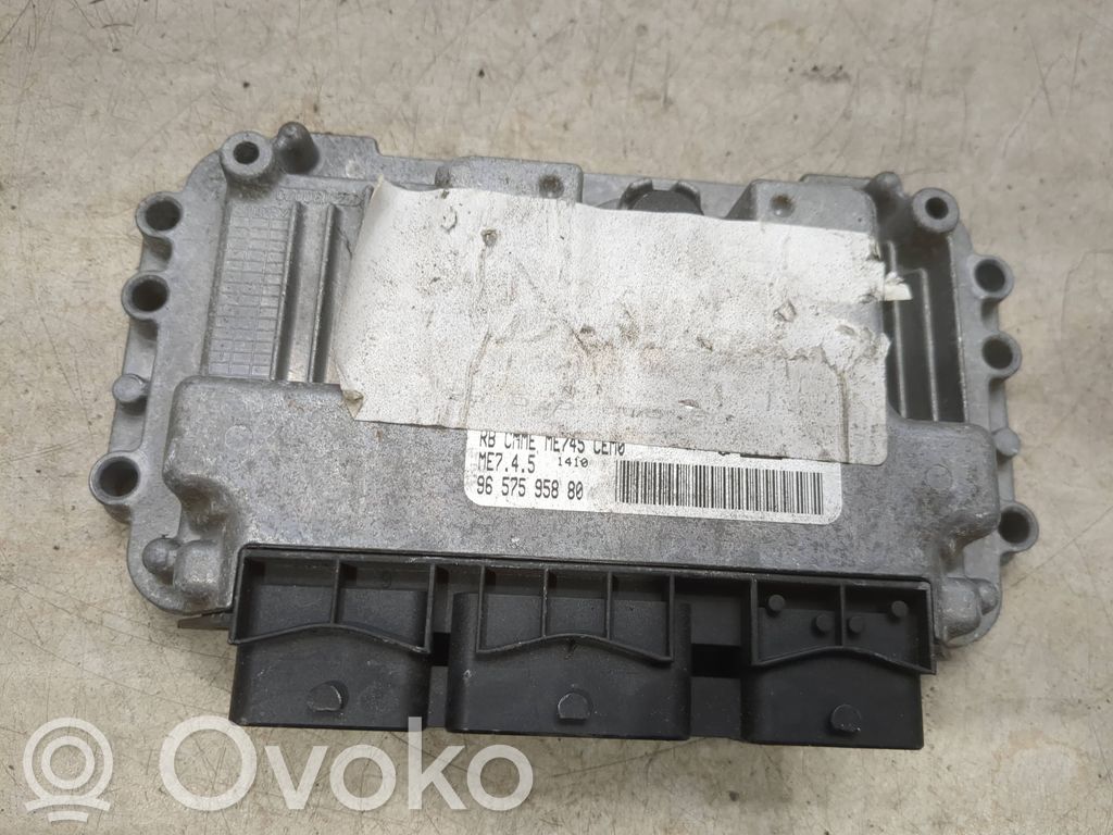 Citroen C4 I Engine control unit/module 