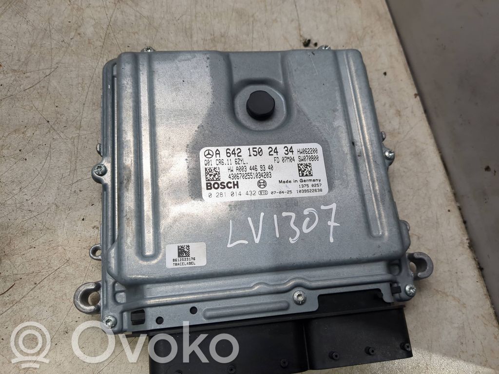 Mercedes-Benz C W204 Sterownik / Moduł ECU 
