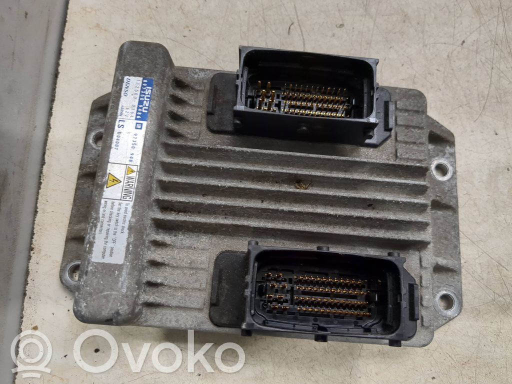 Opel Astra G Engine control unit/module 
