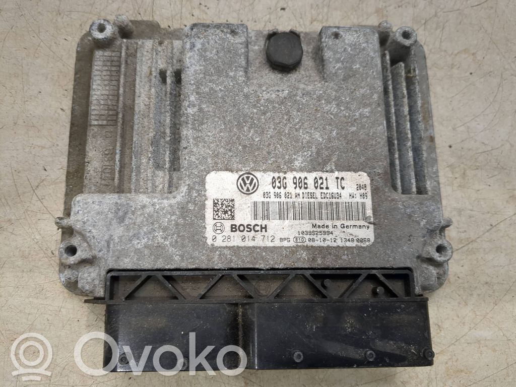 Volkswagen Golf V Engine control unit/module 
