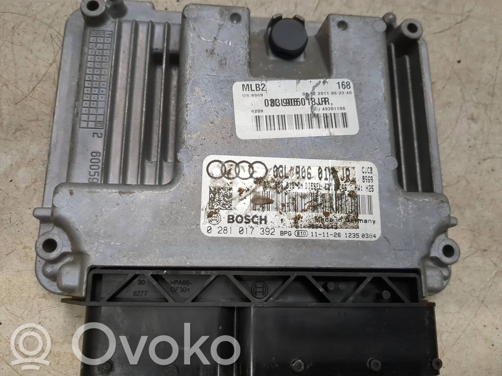 Audi A4 S4 B8 8K Engine control unit/module 