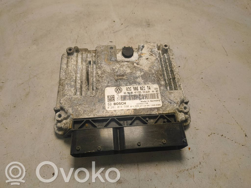 Volkswagen Eos Engine control unit/module 