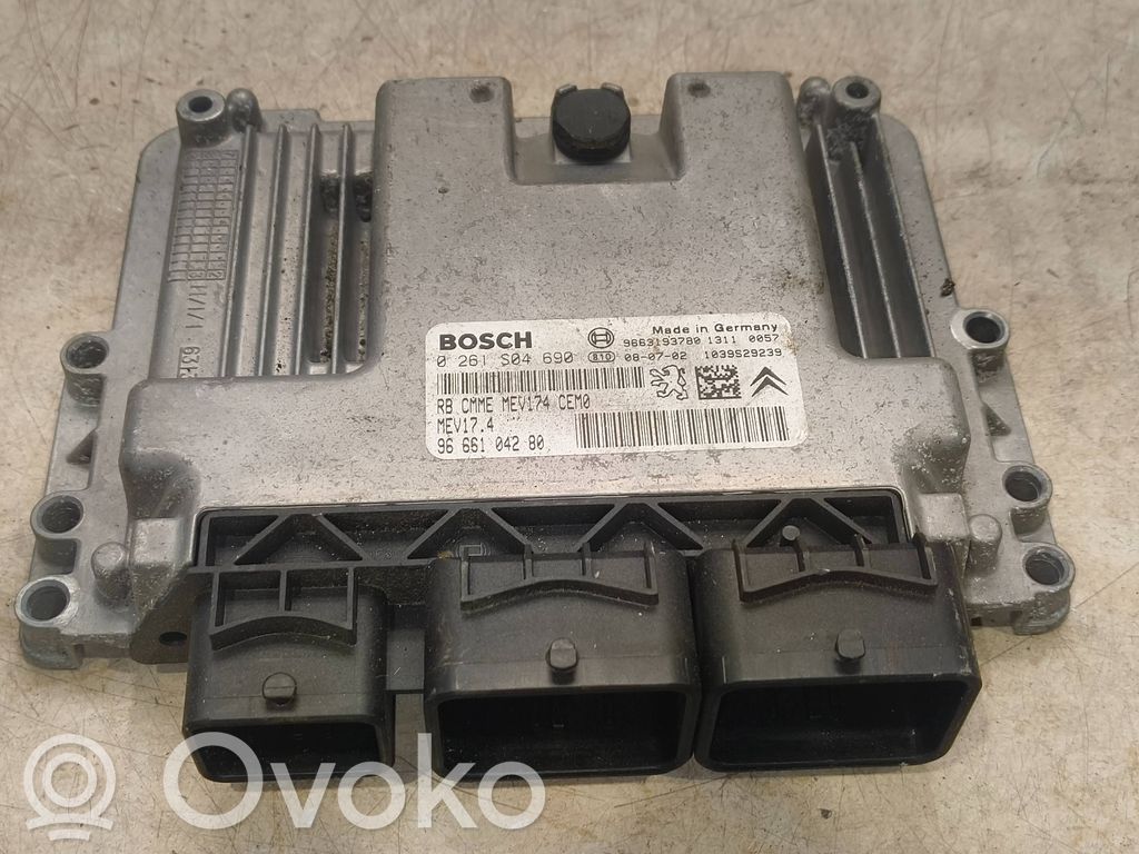 Citroen C4 II Engine control unit/module 