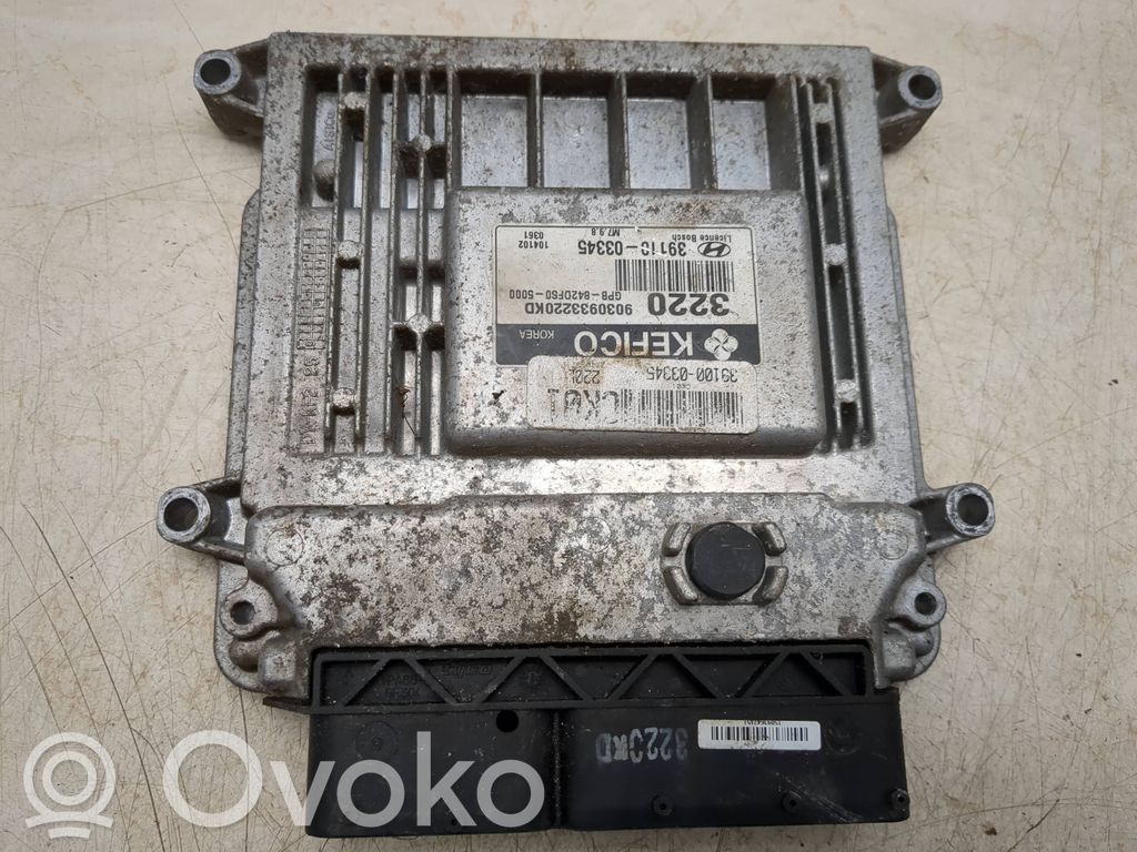 Hyundai i20 (PB PBT) Engine control unit/module 