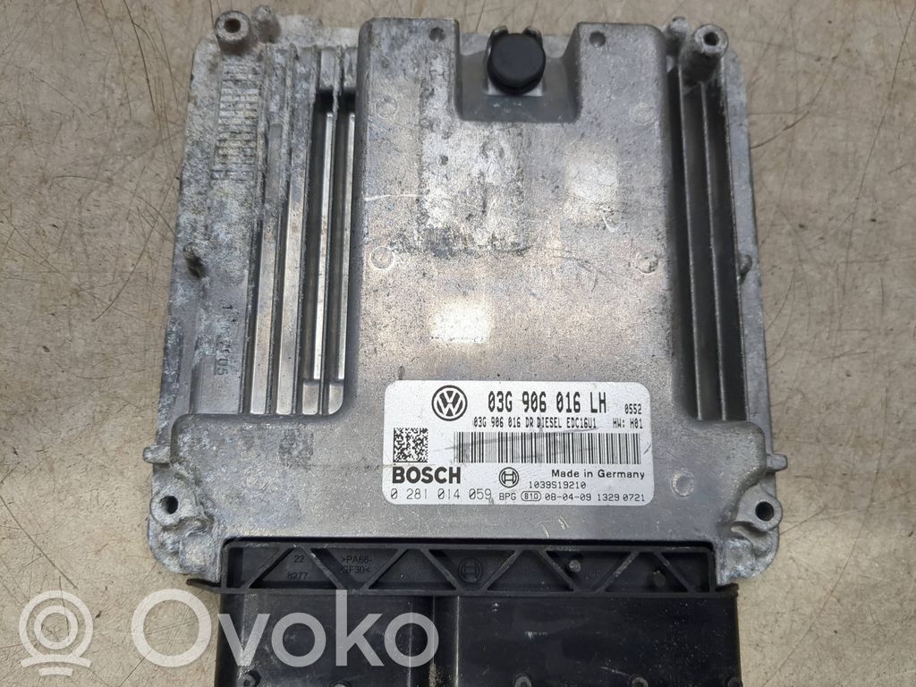 Volkswagen Golf V Engine control unit/module 