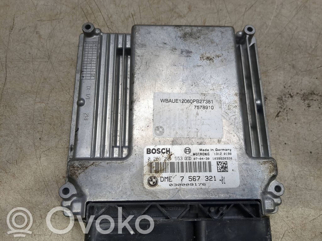 Engine control unit/module   0261201553,030009176,7567321