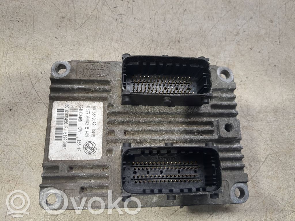 Fiat Punto (199) Engine control unit/module 