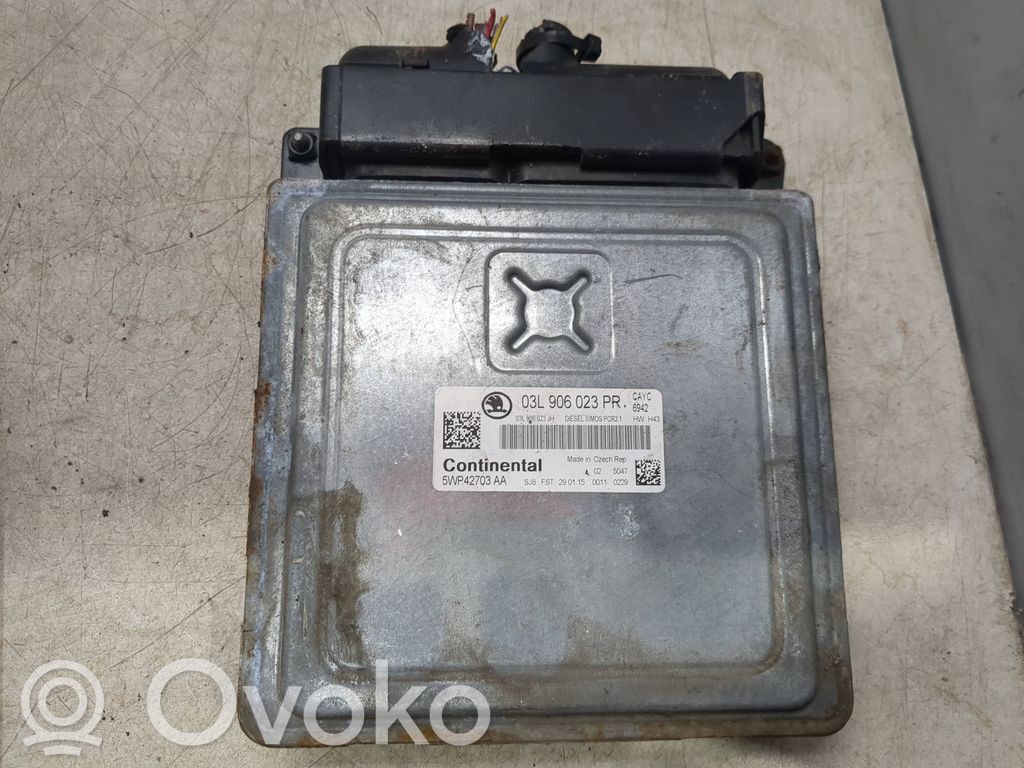 Skoda Superb B6 (3T) Engine control unit/module 