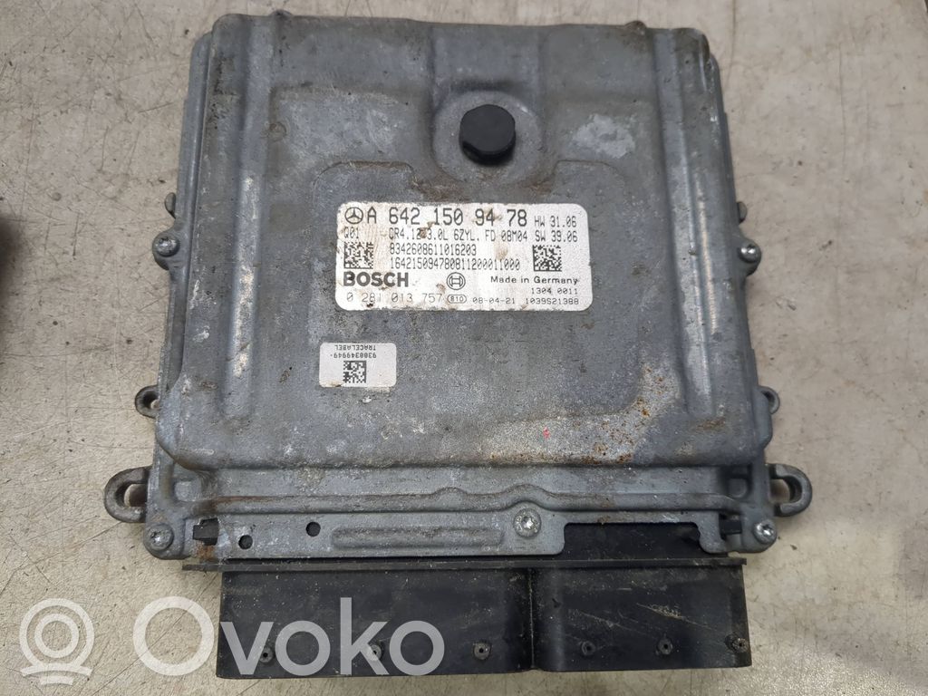 Mercedes-Benz ML W164 Engine control unit/module 