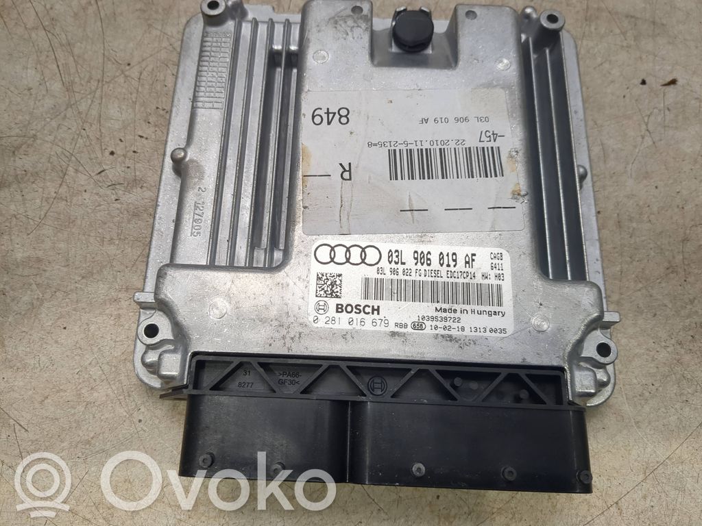 Audi A6 S6 C6 4F Engine control unit/module 